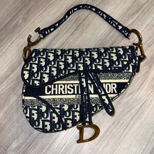 Designer-Inspired Saddle Bag